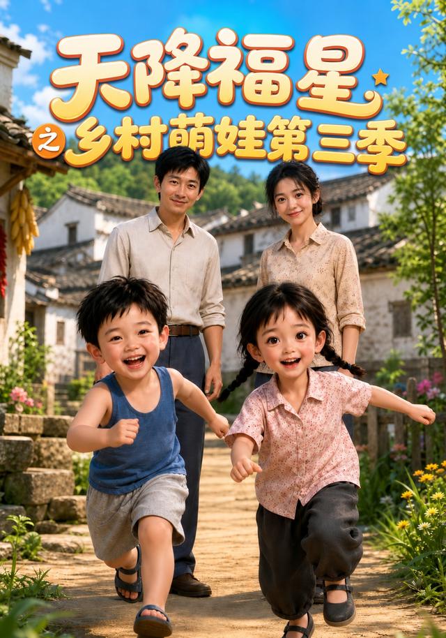 天降福星之乡村萌娃第三季AI短剧